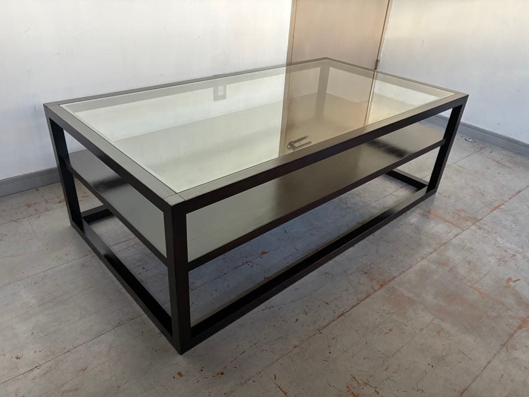 TIME & STYLE タイムアンドスタイル LLOYD ガラステーブル