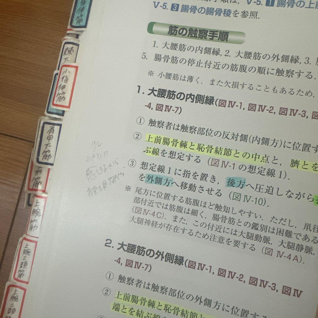 改定第二版 骨格筋の形と触察法