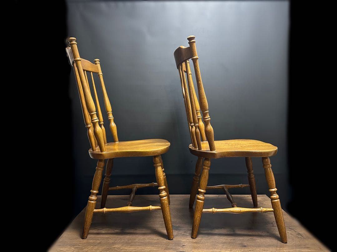 ウィンザーチェア オーク　 飛騨　 太平WINDS　2脚セット