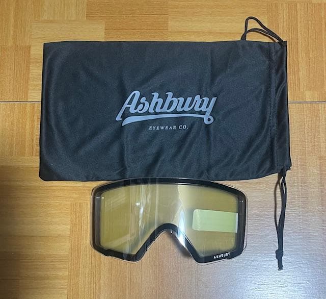 新品ASHBURY ARROW CALLSIGNブルーミラーマグネットレンズ交換