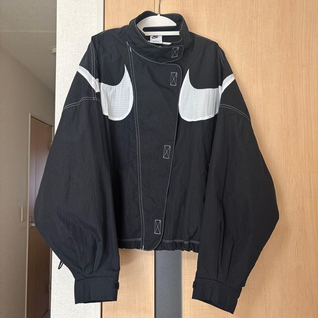 【美品】NIKE ナイキ ビッグスウッシュナイロンジャケット XL
