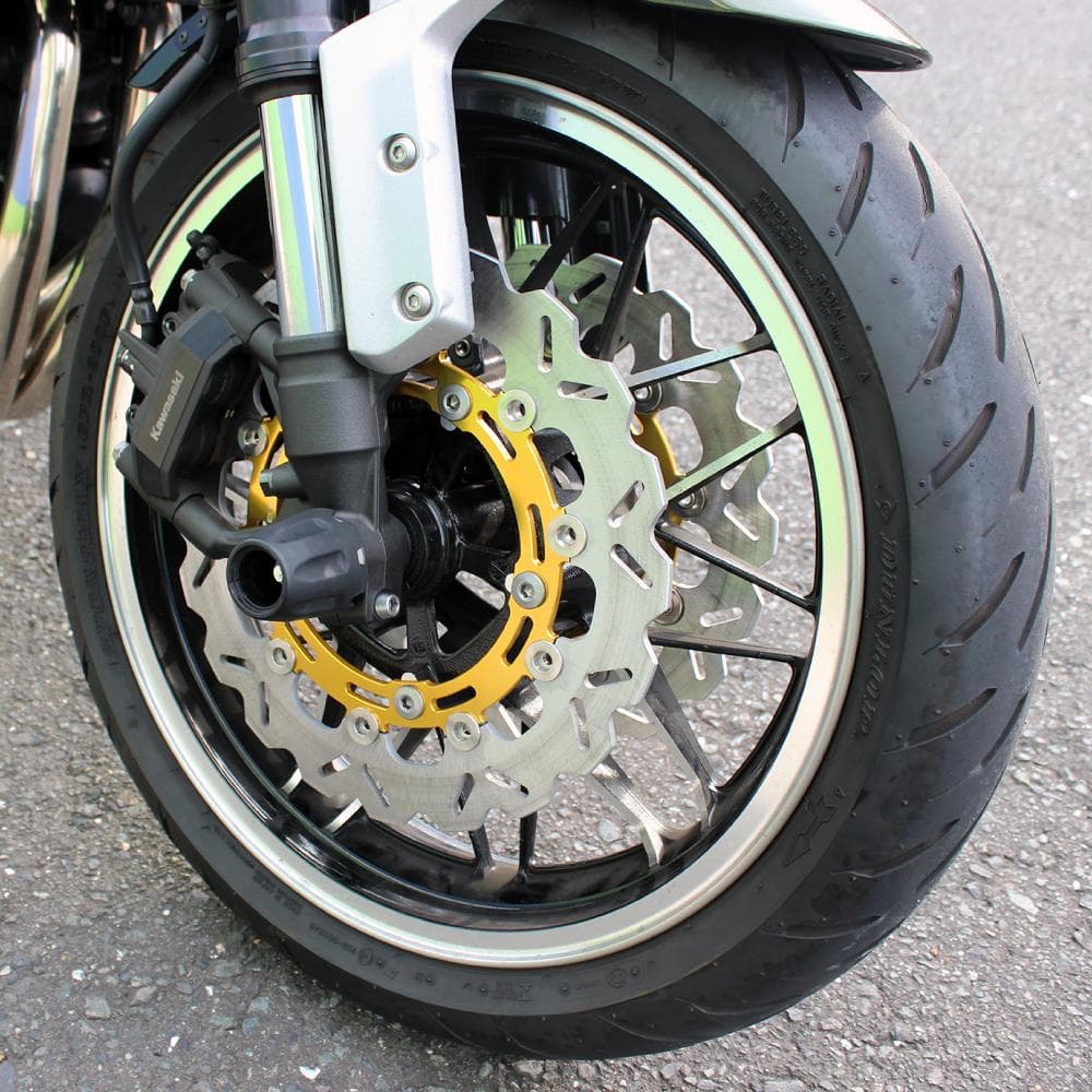 犬*犬様 半額スタート Z900RS/カフェ フロント ディスクローター ゴール