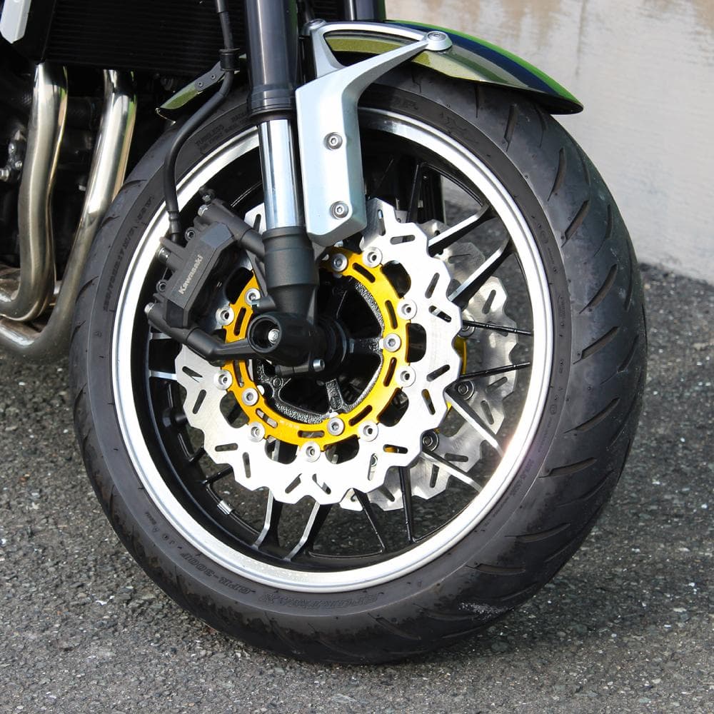犬*犬様 半額スタート Z900RS/カフェ フロント ディスクローター ゴール