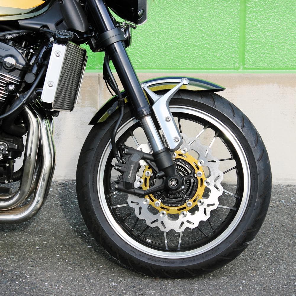 犬*犬様 半額スタート Z900RS/カフェ フロント ディスクローター ゴール