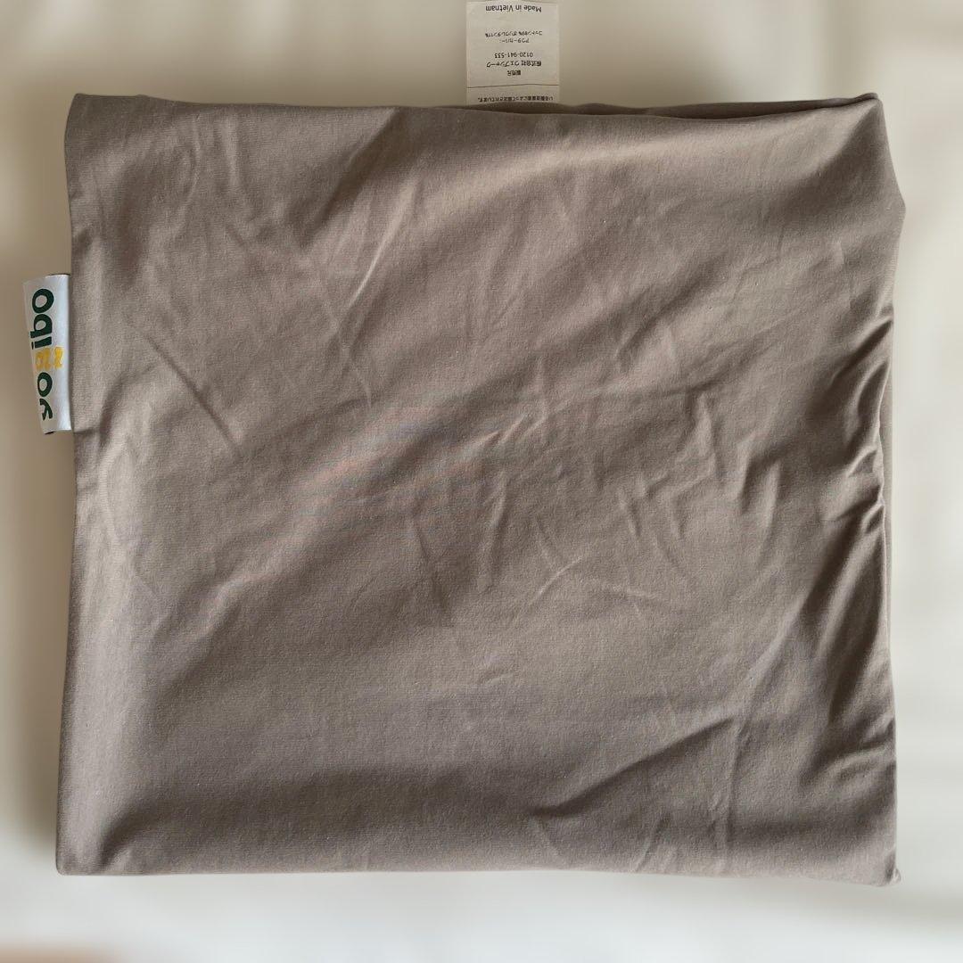 早い者勝ち！yoibo max クッション ライトグレー　カバー