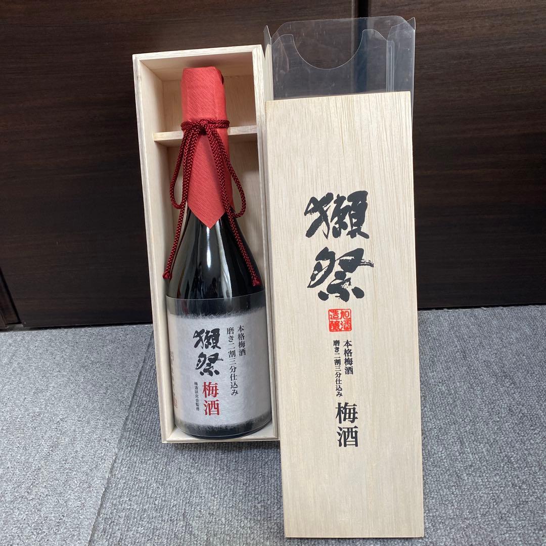 獺祭　梅酒　木箱　製造年月20.01