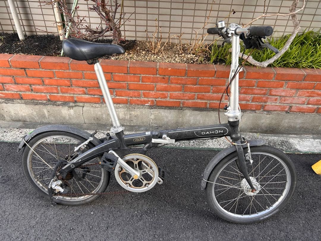 DAHON route 折りたたみ自転車 ブラック