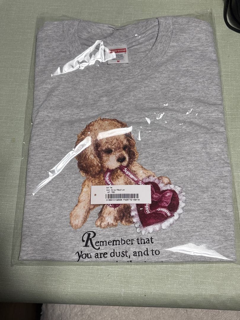【新品未開封】Supreme Dust Tee M シュプリーム プードル 犬