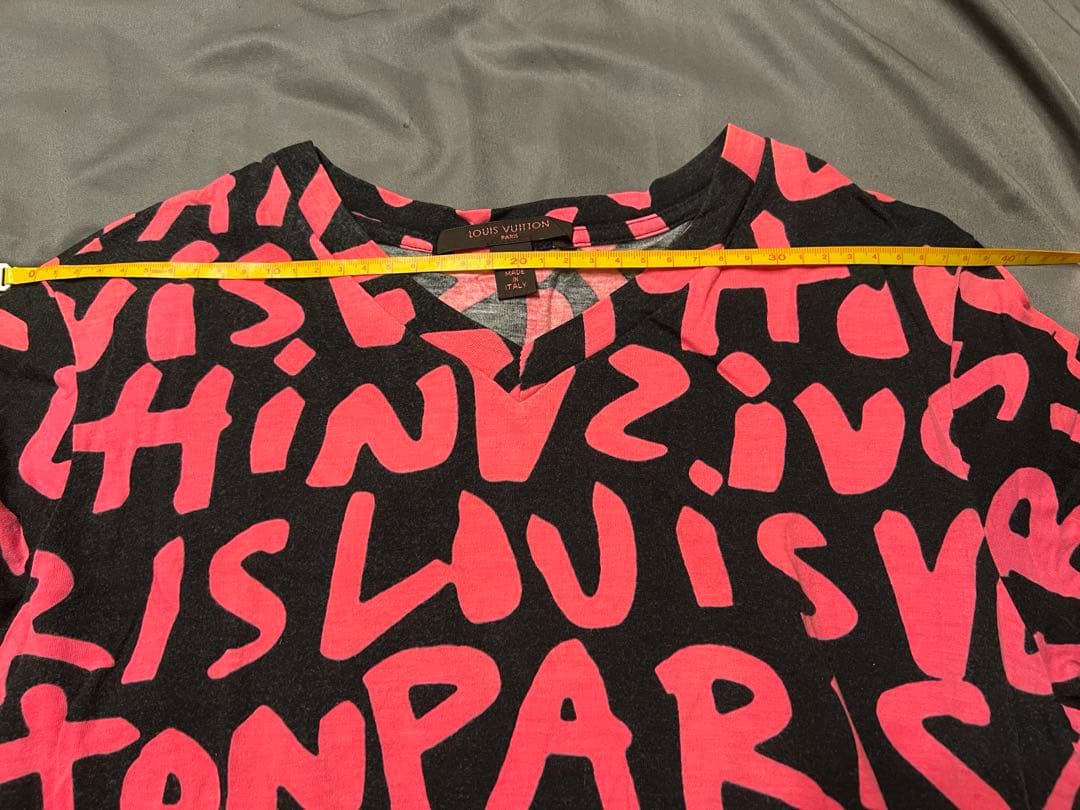 美品 ルイヴィトン Tシャツ XS Louisvitton レディース ロゴ
