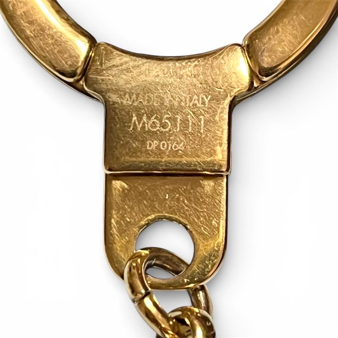 LOUIS VUITTON フルールドゥ バッグチャームM65111 ゴールド