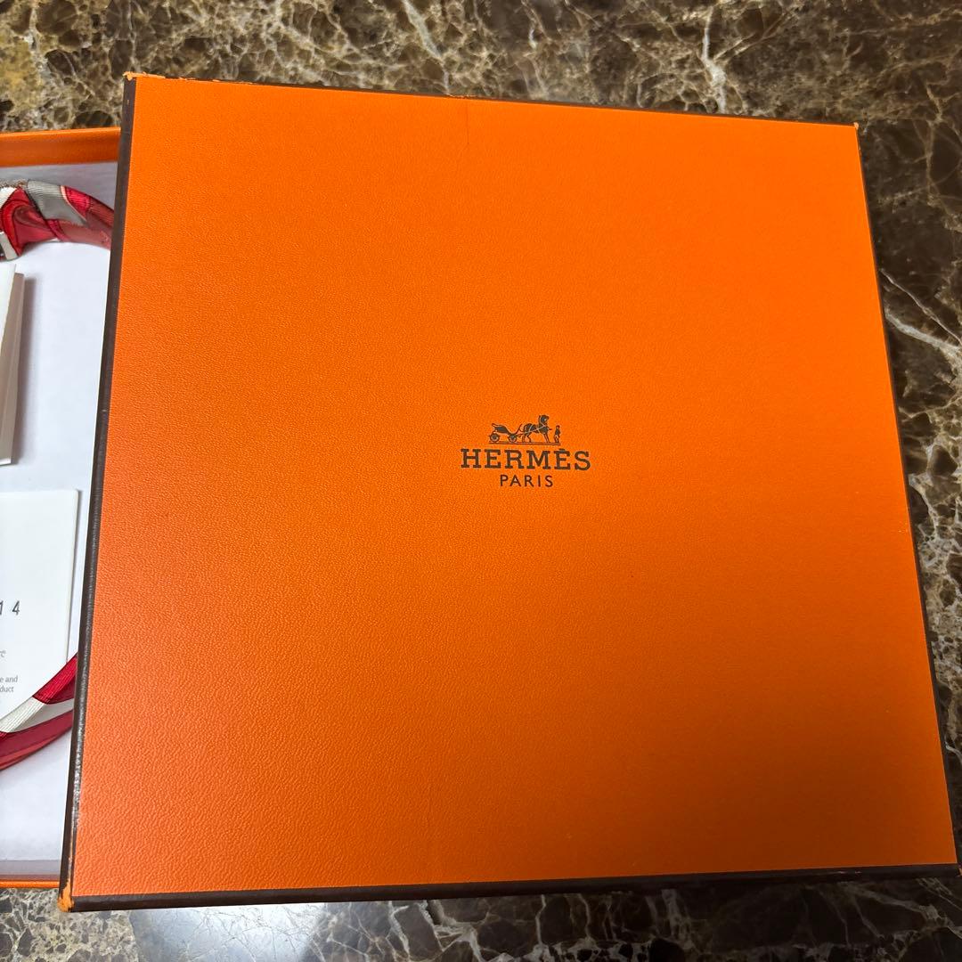 美品／エルメス／ヘアバンド／カチューシャ