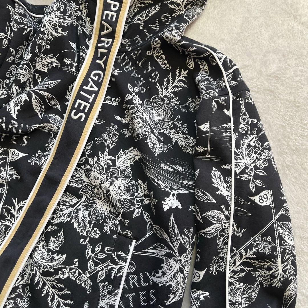 パーリーゲイツ 　近年モデル　花柄　パーカー　ジャケット