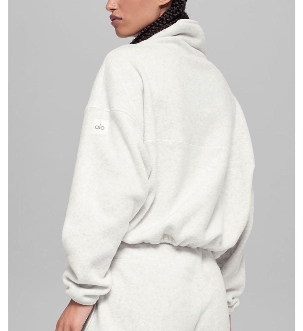 alo リラックスフィットフリース トレーナー　XXS