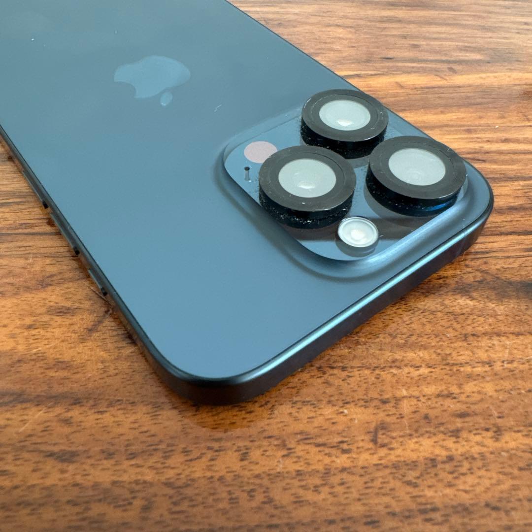 ポ*チ様 iPhone15pro 128GBブルーチタニウム