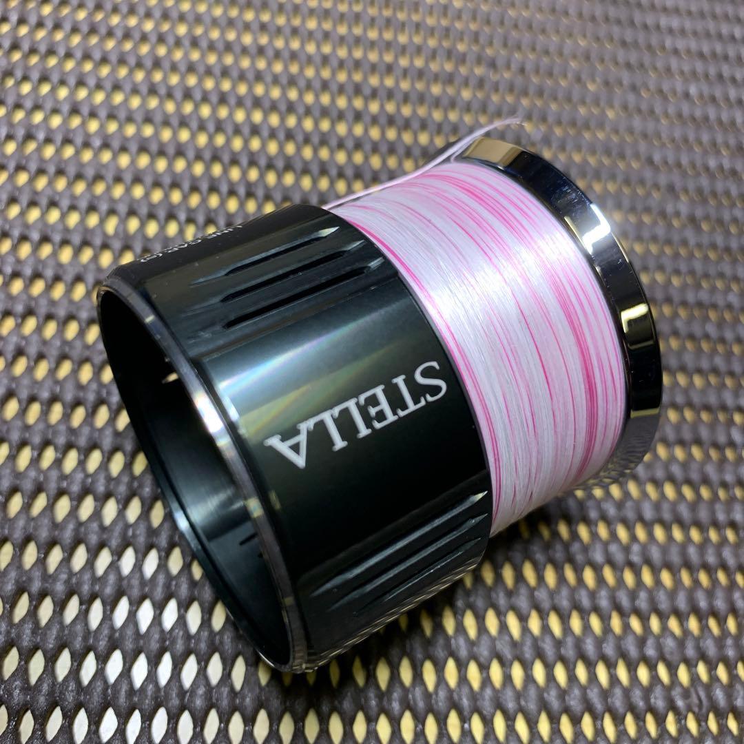 シマノ 22ステラ　純正スプール　2500S 200m0.5号PE 使用１回