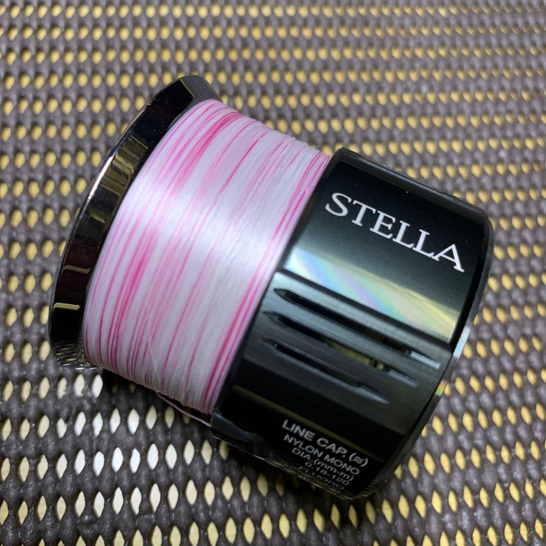 シマノ 22ステラ　純正スプール　2500S 200m0.5号PE 使用１回