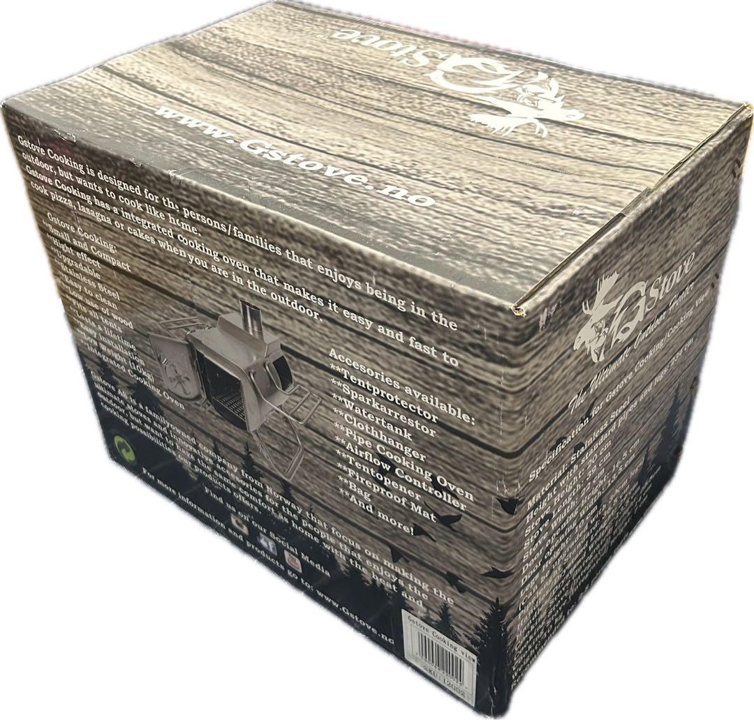 G-stove Cooking Viewステンレス製薪ストーブ