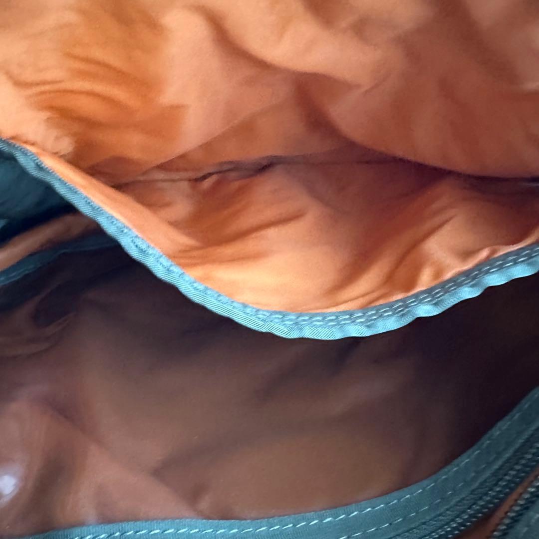 PORTER タンカー ハーフムーンショルダー セージグリーン