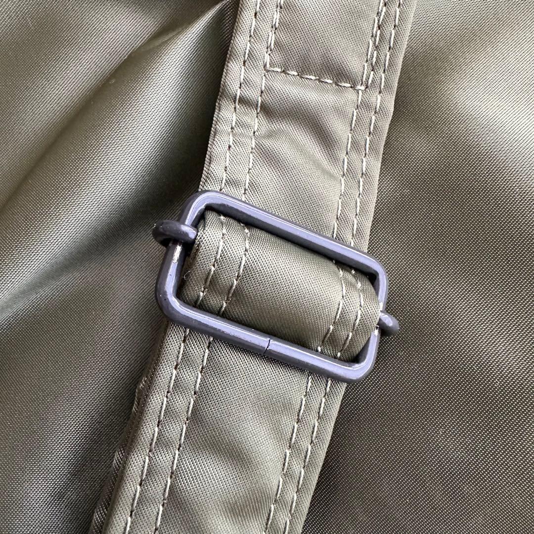 PORTER タンカー ハーフムーンショルダー セージグリーン
