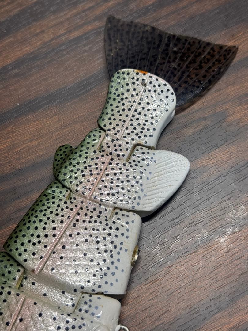 激レア Nate Bait 特注レインボートラウトベイト 12インチ