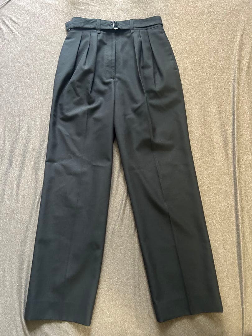 LEMAIRE ベルテッドスリータックスラックス