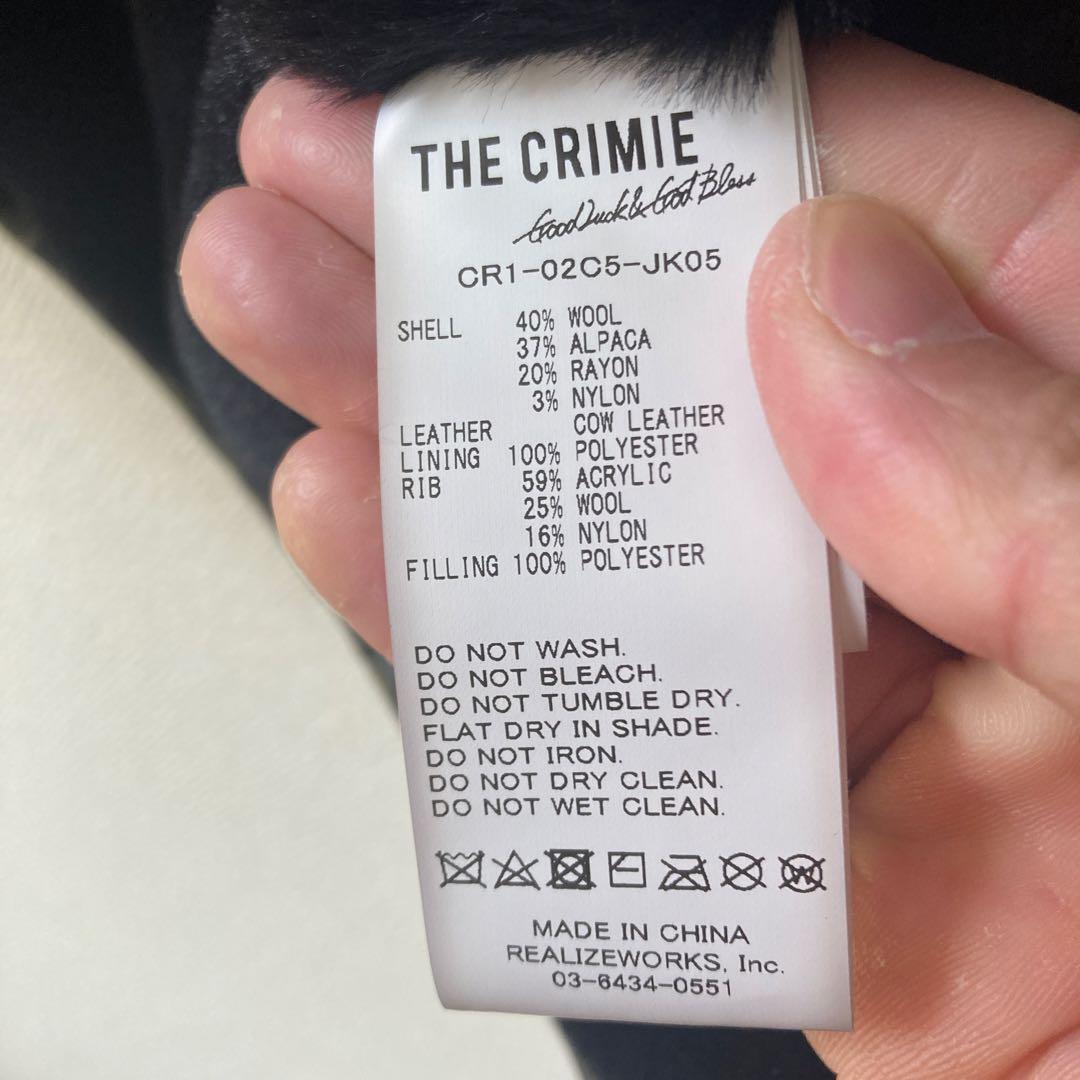 ジャケット・アウター THE CRIMIE ALPACA AWARD JACKET