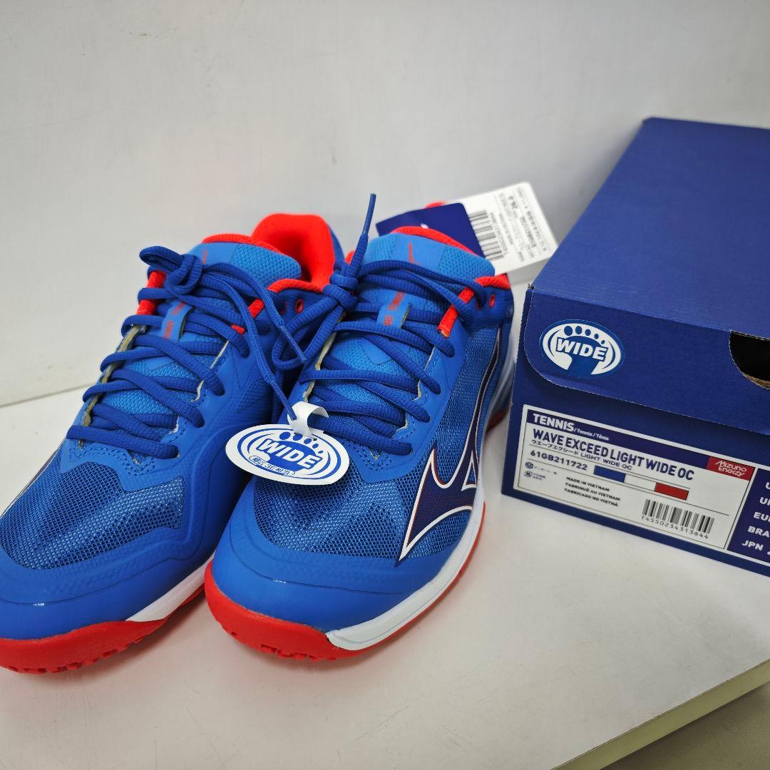 シューズ(男性用) Mizuno WAVE EXCEED LIGHT WIDE OC 26.5cm