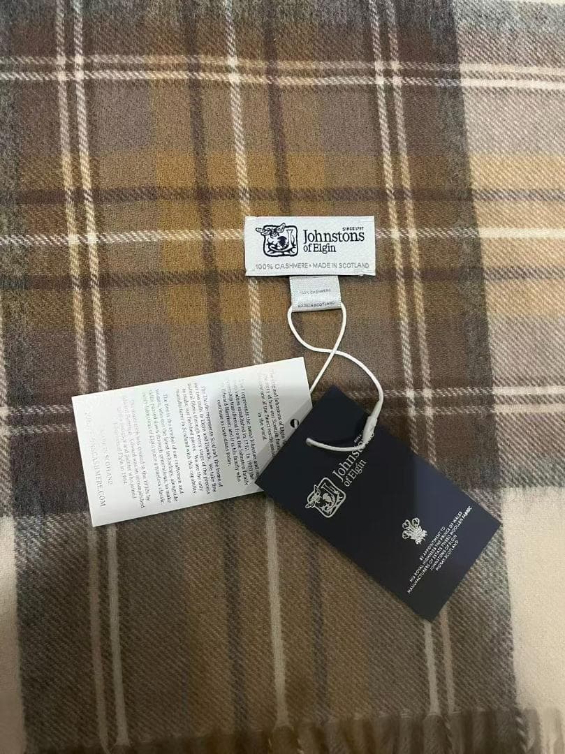 き*ん様 Johnstons ジョンストンズ カシミア 大判ストール マフラー