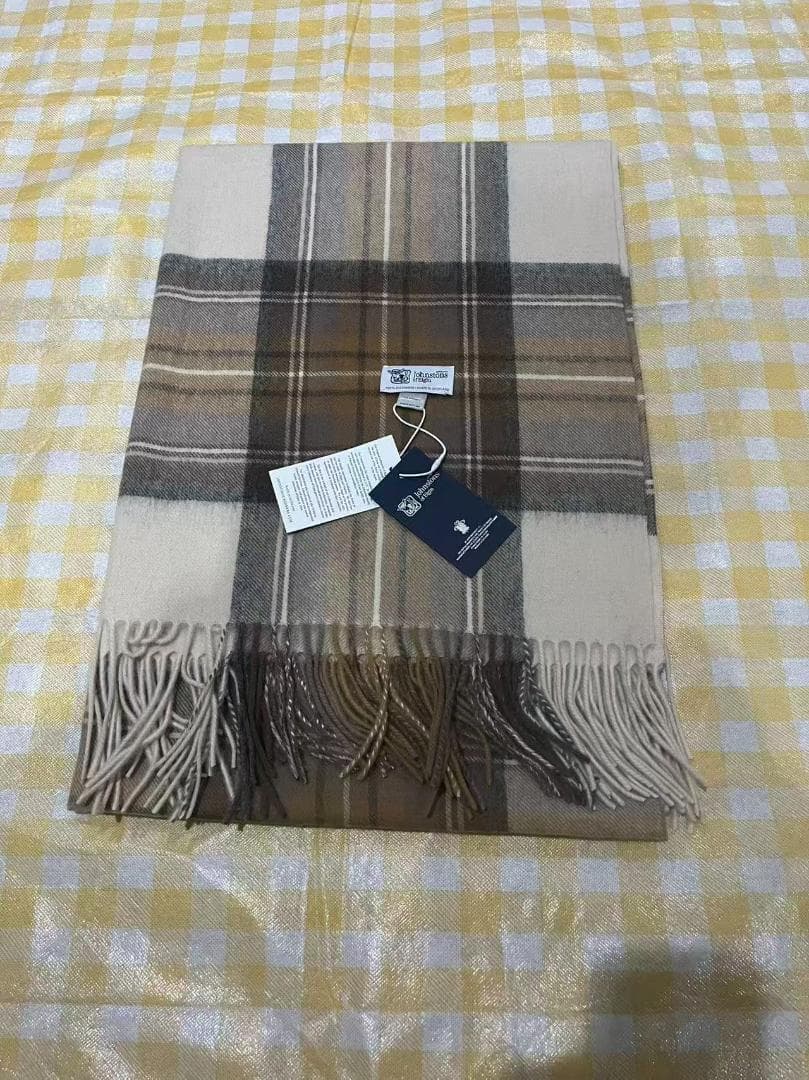 き*ん様 Johnstons ジョンストンズ カシミア 大判ストール マフラー