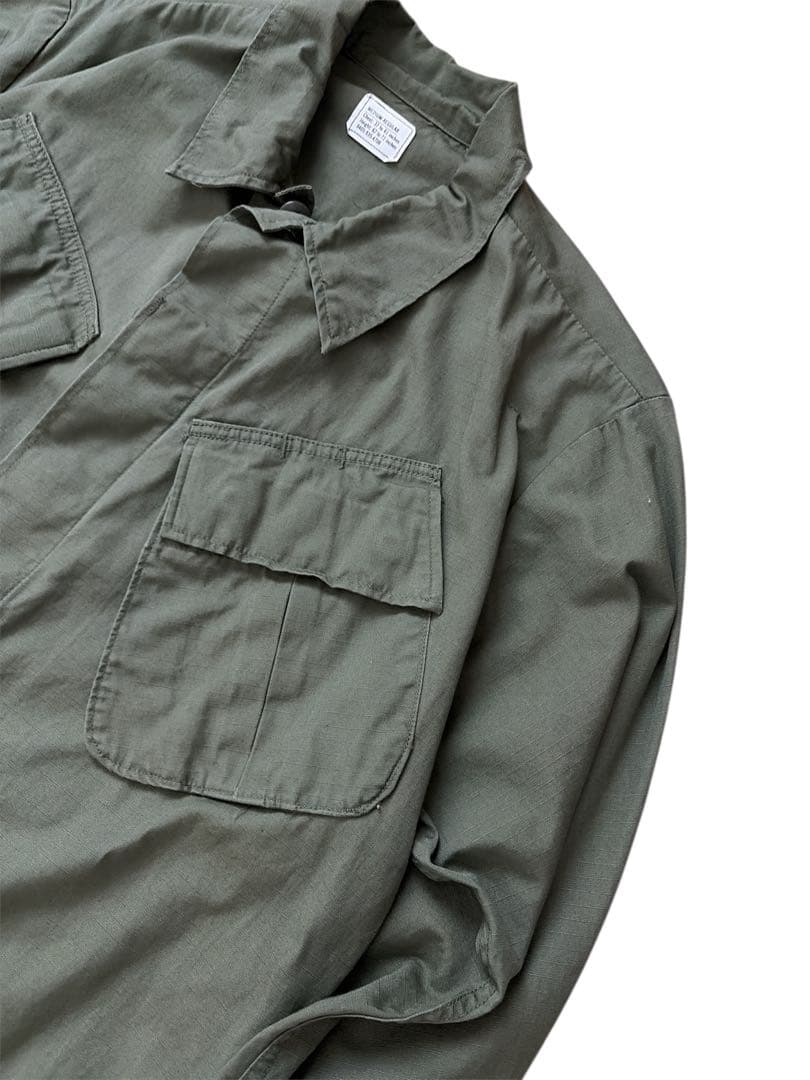 60s US ARMY 4th リップストップ ジャングルファティーグジャケット
