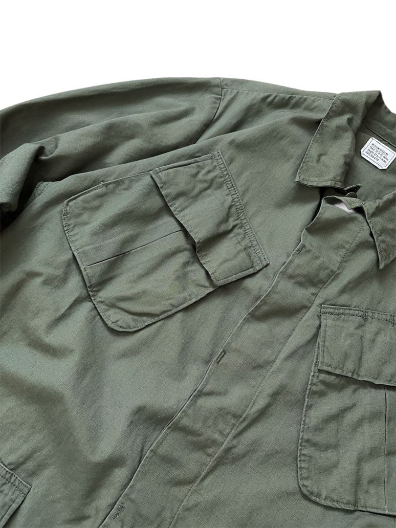 60s US ARMY 4th リップストップ ジャングルファティーグジャケット