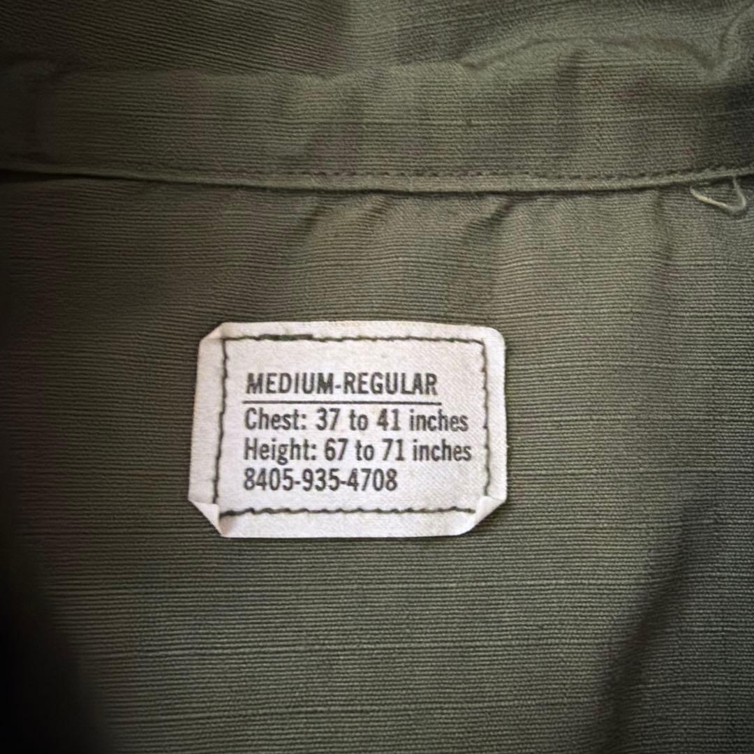 60s US ARMY 4th リップストップ ジャングルファティーグジャケット