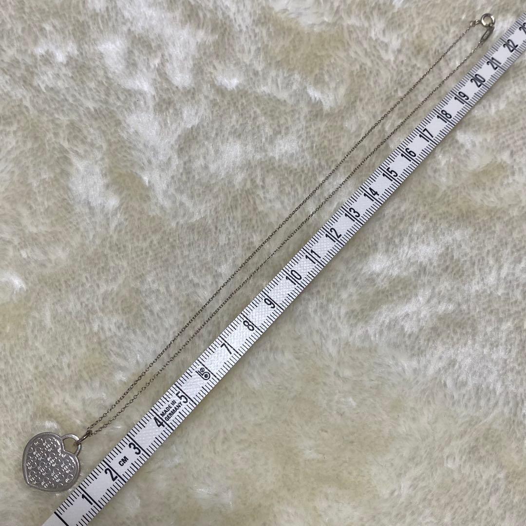 付属品完備❗️未使用保管品✨ティファニー　ネックレスシルバーGOWOMEN2016