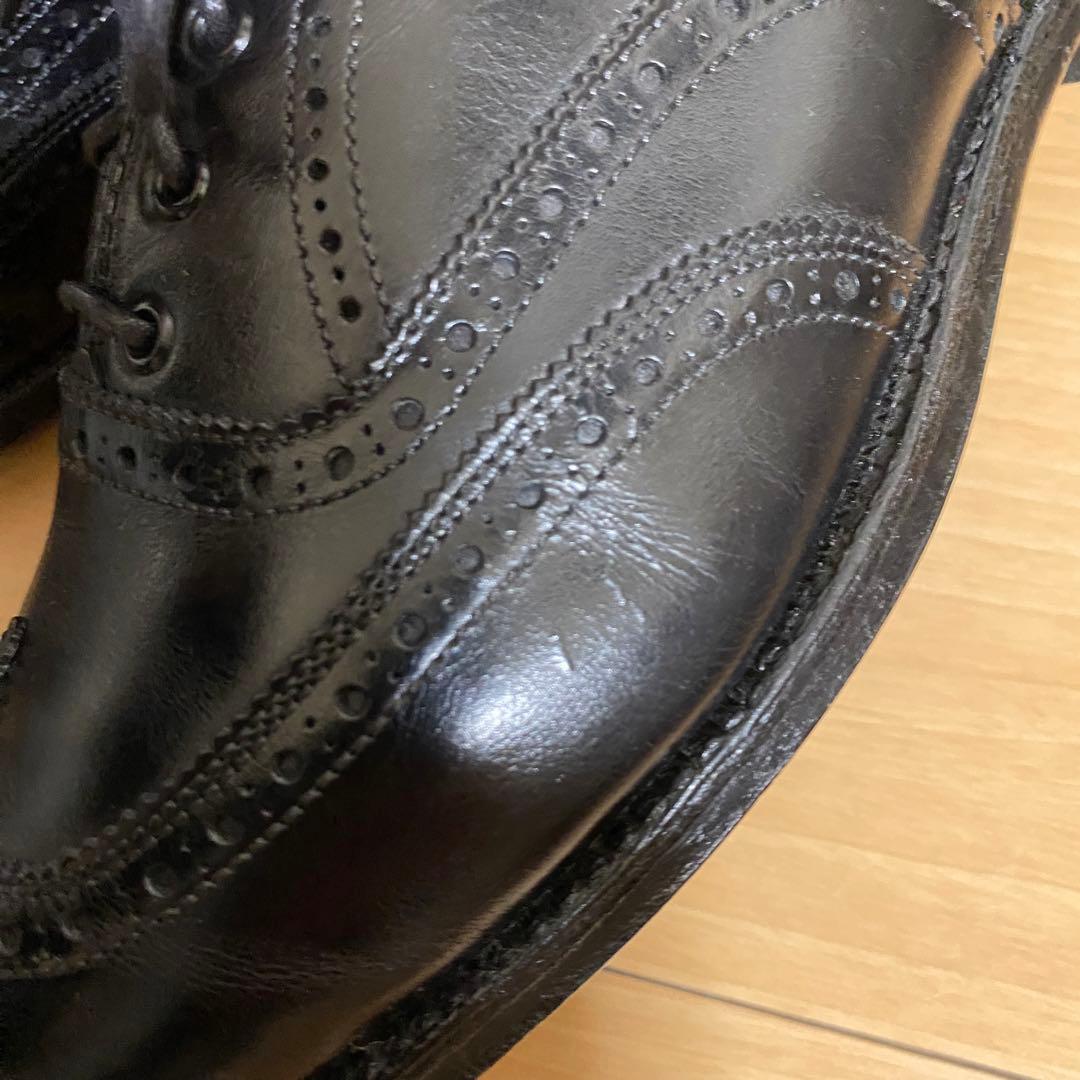 【別注品】オールデン製 ブルックスブラザーズ　フルブローグ alden ツリー付