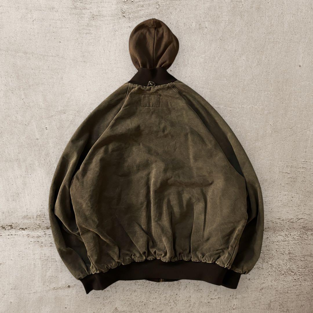 希少90sUSA製KENTダック地アクティブジャケットカバーオールレイヤードXL