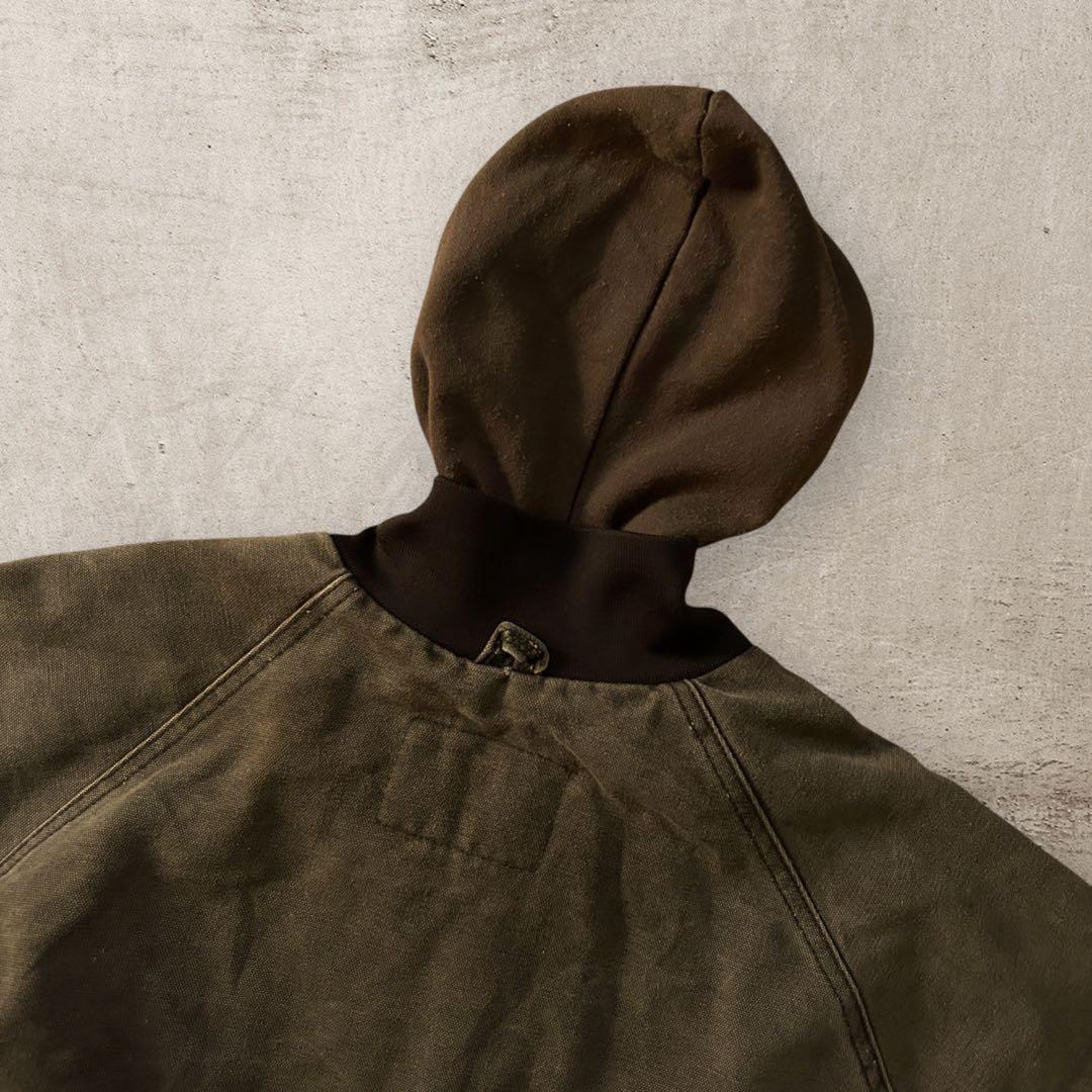 希少90sUSA製KENTダック地アクティブジャケットカバーオールレイヤードXL