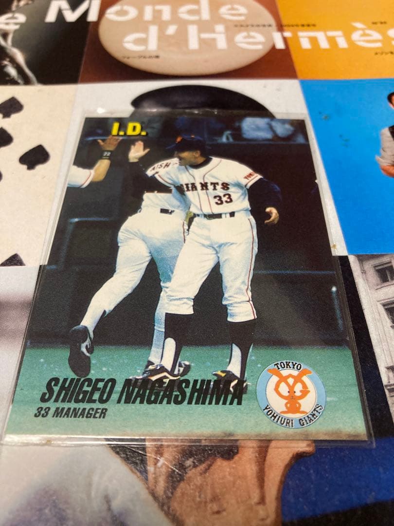 TOMY ID1993読売ジャイアンツ 長嶋茂雄 ハイナンバー #328裏02