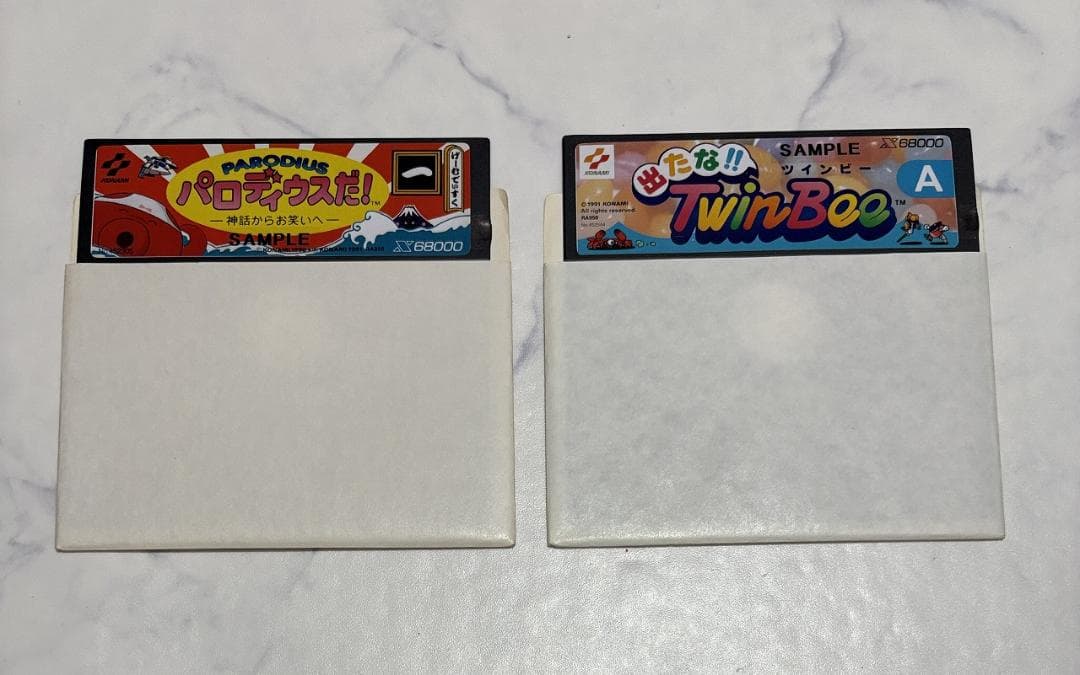 【X68000】出たな!!ツインビー＋非売品デモディスク【コナミ】