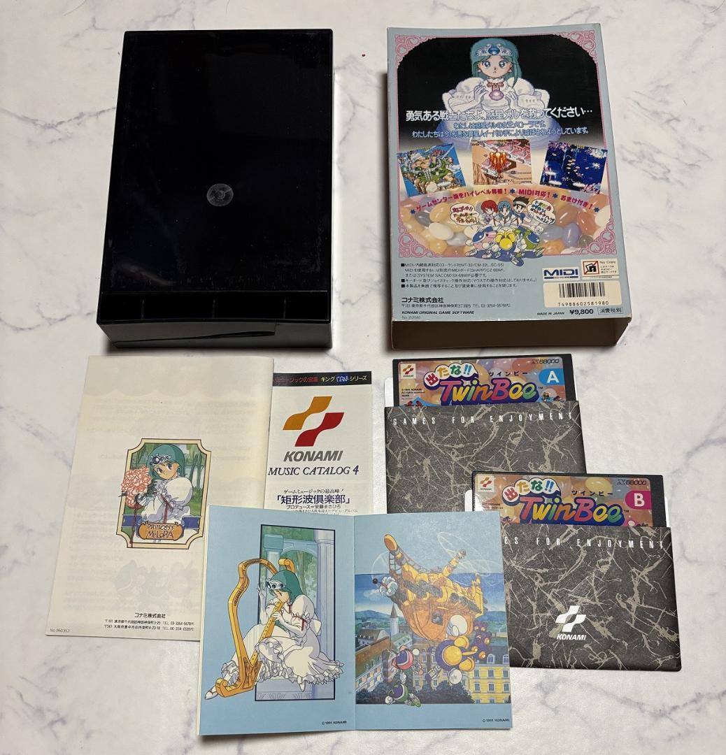 【X68000】出たな!!ツインビー＋非売品デモディスク【コナミ】