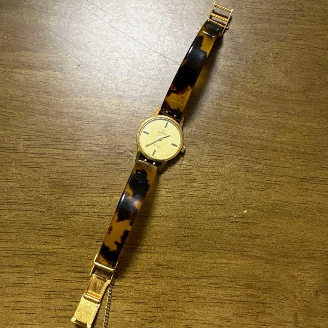OMEGA DE VILLE ゴールドカラー 手巻き機械式社外バングル