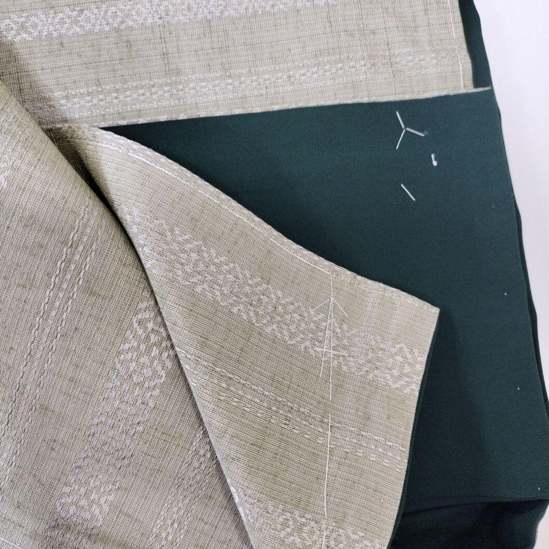 本場筑前　博多織着物　紬