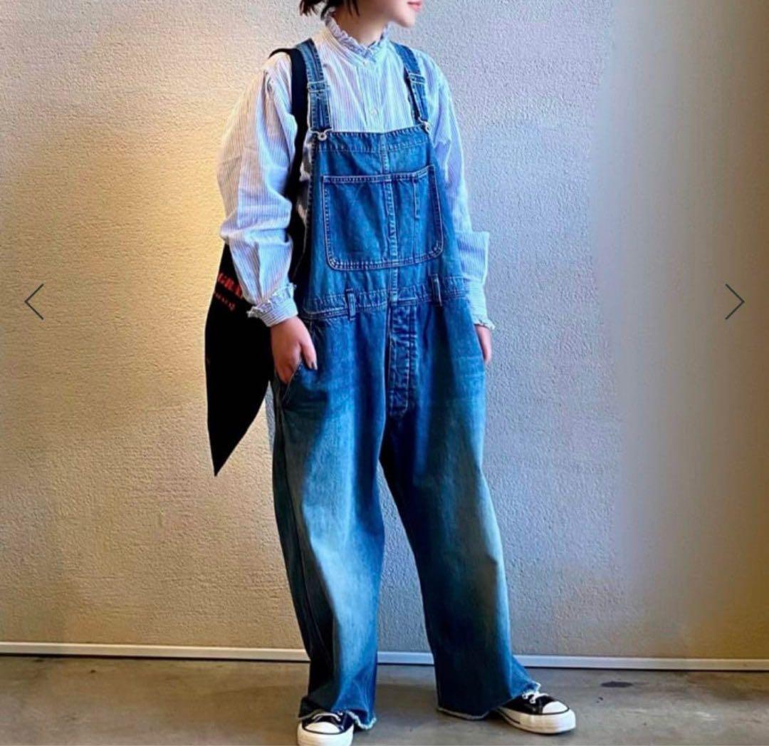 ジャーナルスタンダードラックス　11OZ デニムオーバーオール