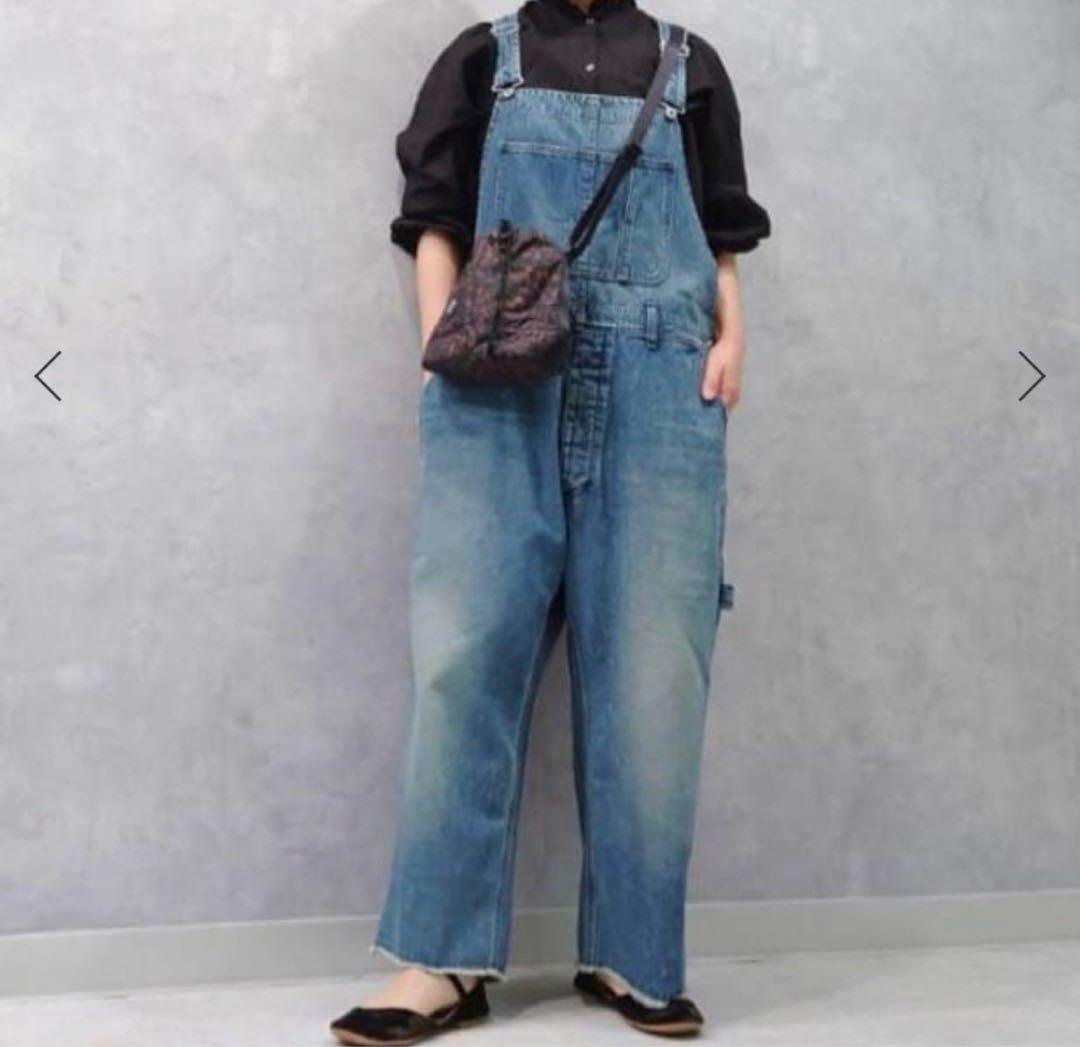 ジャーナルスタンダードラックス　11OZ デニムオーバーオール