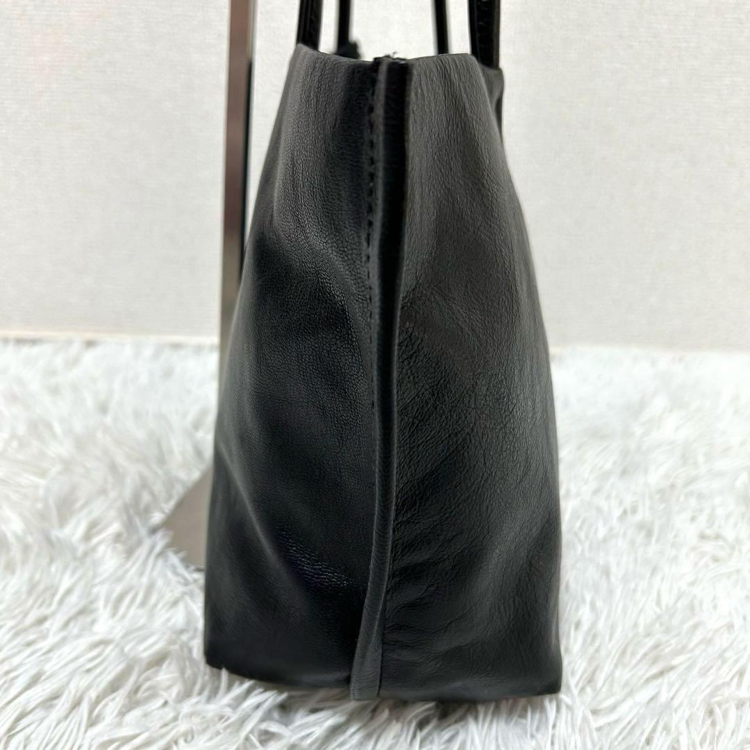 【新品未使用✨2.718/ボートトート】ガリャルダガランテ　大容量　肩がけ可　革