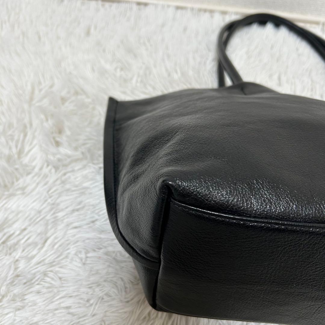 【新品未使用✨2.718/ボートトート】ガリャルダガランテ　大容量　肩がけ可　革