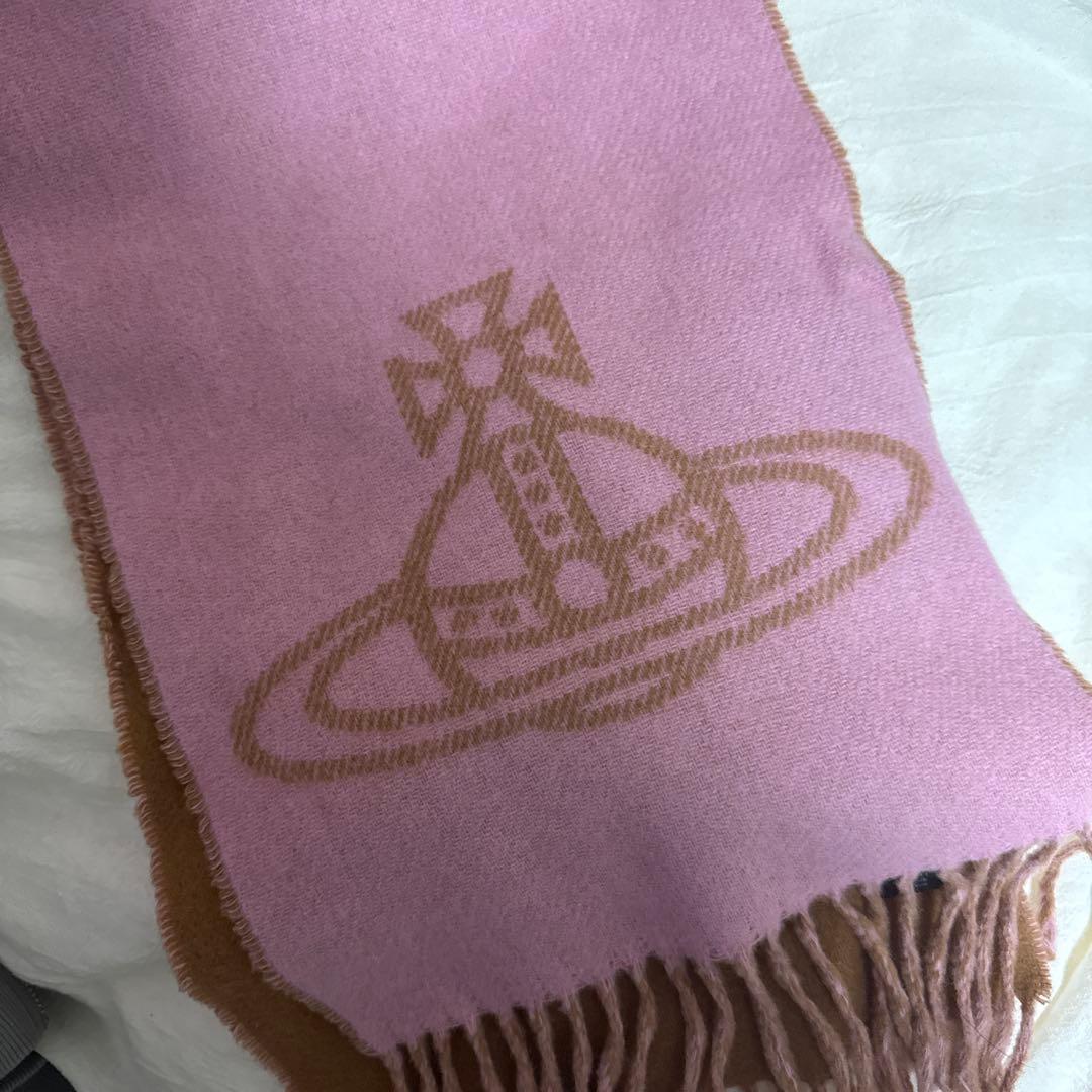 Vivienne Westwood ヴィヴィアンウエストウッド　ピンク マフラー
