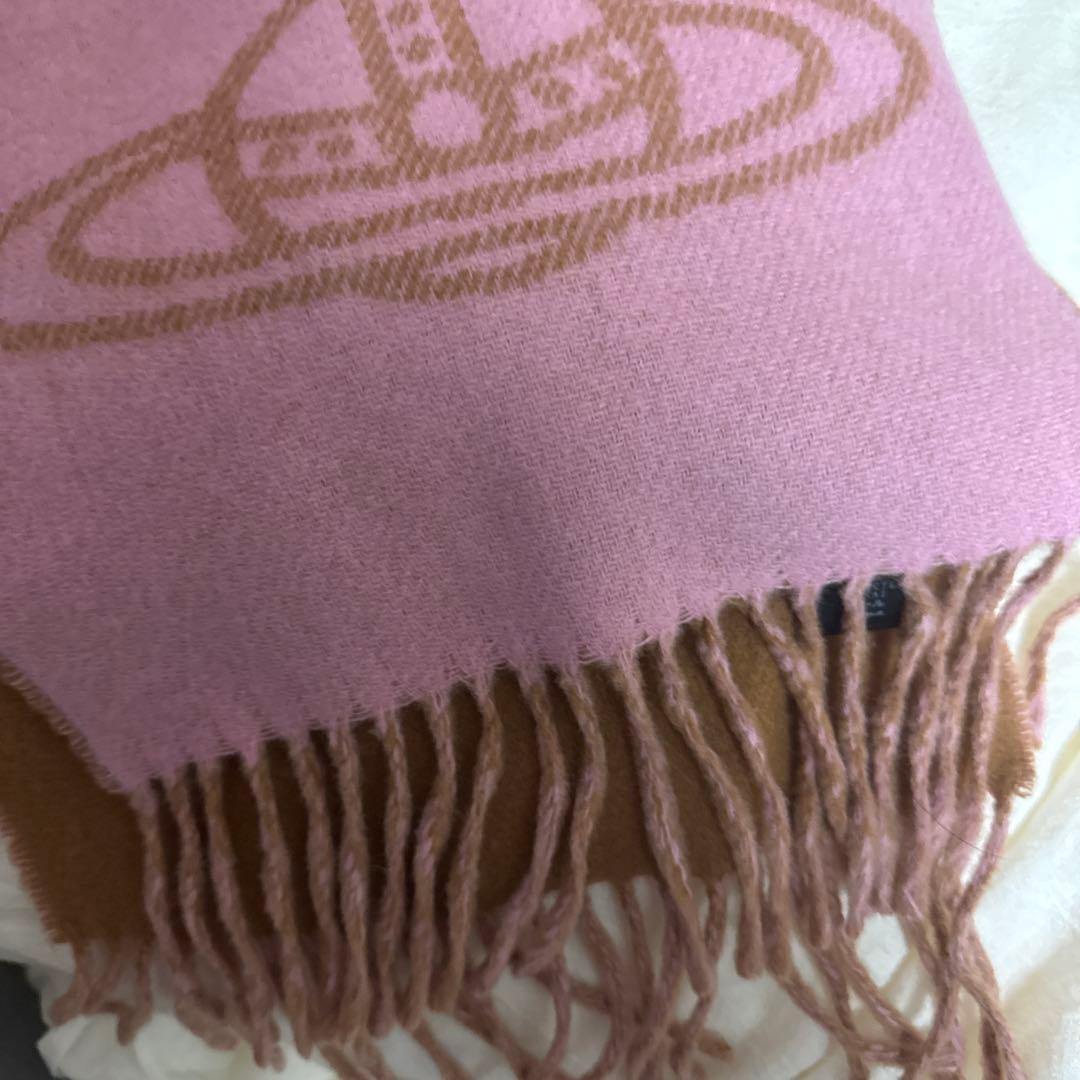 Vivienne Westwood ヴィヴィアンウエストウッド　ピンク マフラー