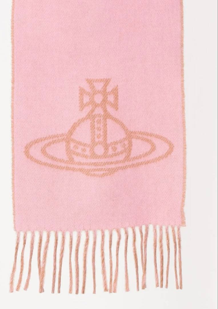 Vivienne Westwood ヴィヴィアンウエストウッド　ピンク マフラー