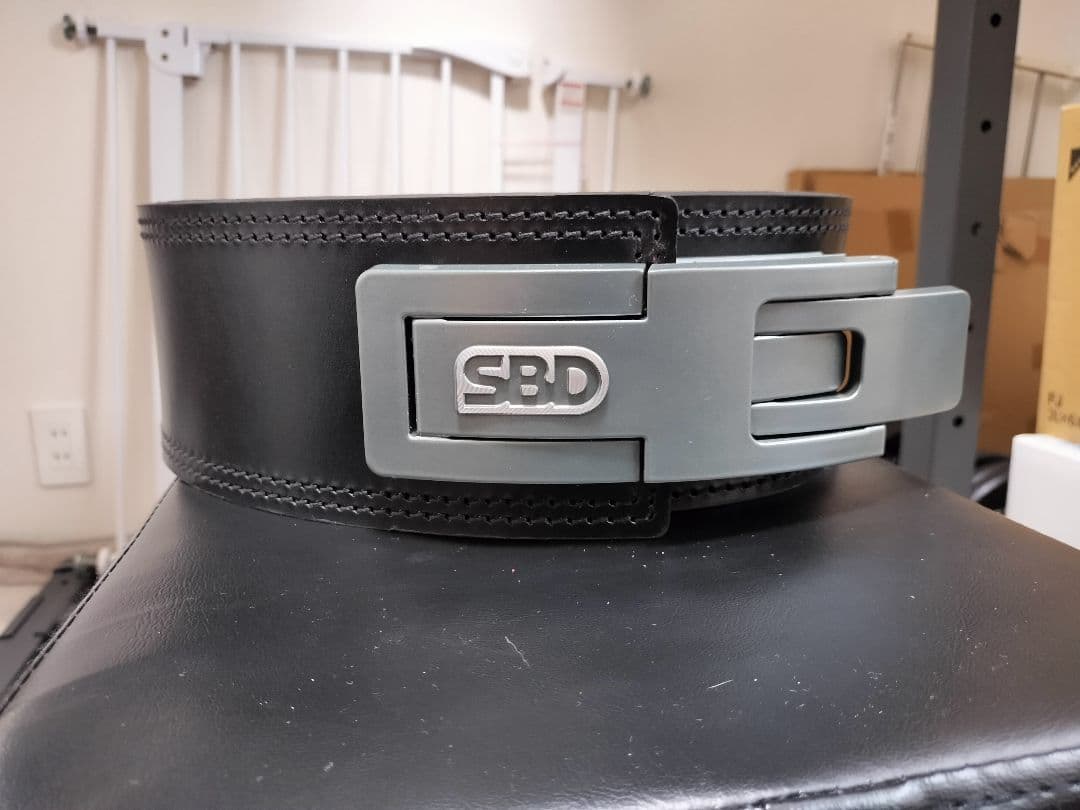 SBD トレーニング・パワーベルト 黒/赤