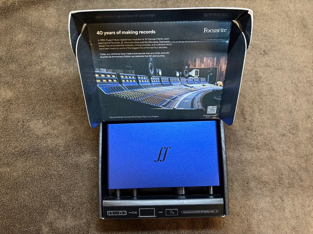 【激レア】Scarlett 2i2 (gen. 4) AnniversaryED